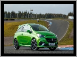 2015, Zielony, Opel Corsa Vauxhall VXR